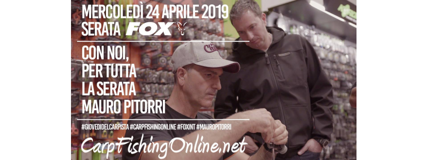 Serata FOX a Carpfishingonline